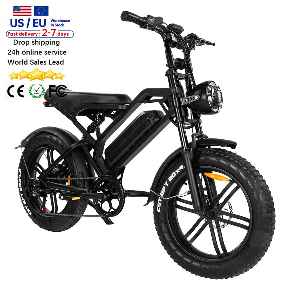 cheap electric bike adult 250W/500W folding ciclismo electric bicicleta electrica para adultos dirtbike V20 elektro fahrrad