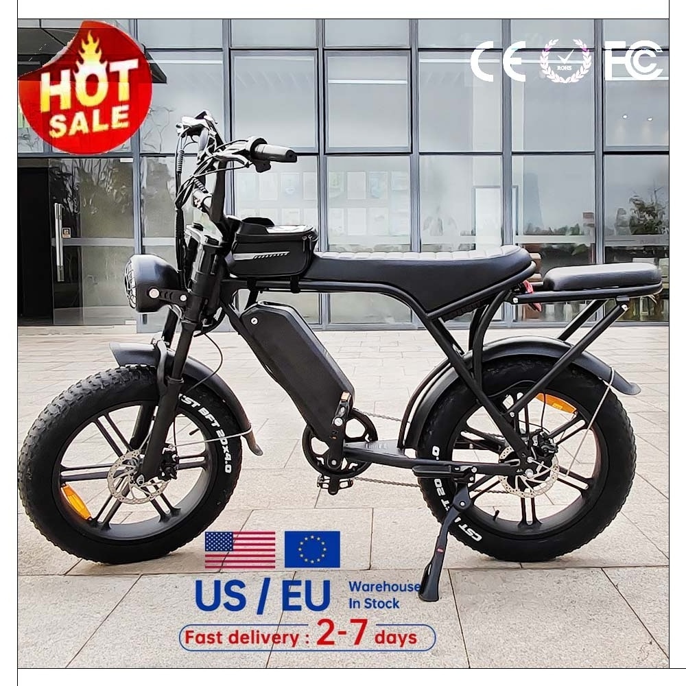 EU stock Fat Tire Electr Bike V8 3.0 E bike Price OUXI V8 ebike 250W Motor Battery Electric Bicycle