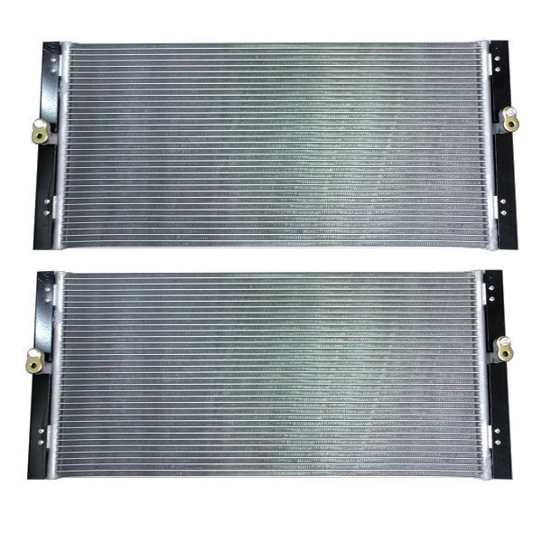 High quality 8846136040 8846136020 Mini Bus Coaster Core Condenser 980*340mm  AC BUS Air conditioner radiator