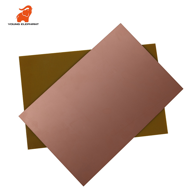 Reasonable price FR4 pcb double sided copper clad laminated pcb sheets ccl fr4