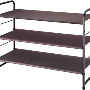 Shoe Rack Storage Organizer 3 Tier Free Standing Metal Shoe Shelf Shoe Organizer for Entryway Closet Bedroom