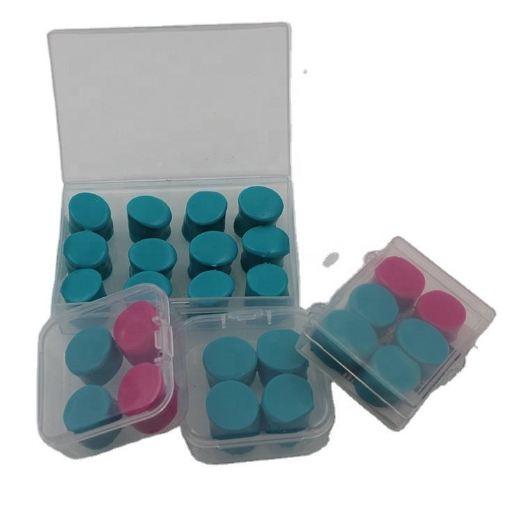 Custom Colors Deepsleeps Ear Plugs for Sleeping Soft Silicone Putty Moulded noise reduction Earplug Silicone