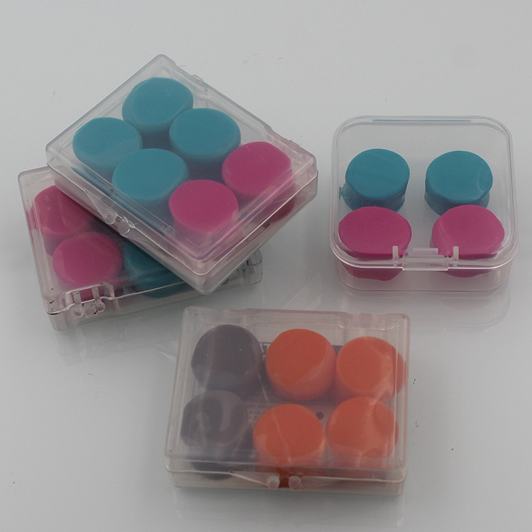 Custom Colors Deepsleeps Ear Plugs for Sleeping Soft Silicone Putty Moulded noise reduction Earplug Silicone