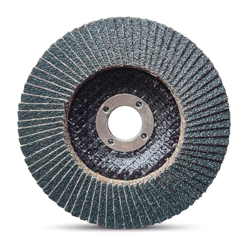 High quality 100mm abrasive VSM765 zirconia flap disc 4 inch grit 40 60 80 120 for polishing