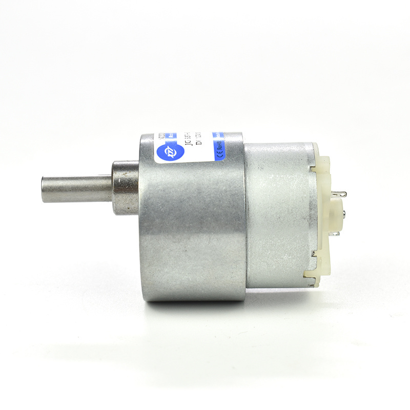 High speed high torque 40kg.cm 12-volt 24 volt ce mini brush motor DC geared motor