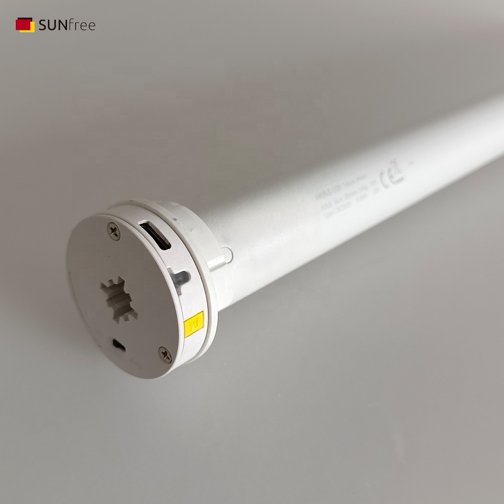 SUNFREE Wi-Fi Shutter Smart Electric Motor Shade Motor Smart Tubular Motor For Roller Blind