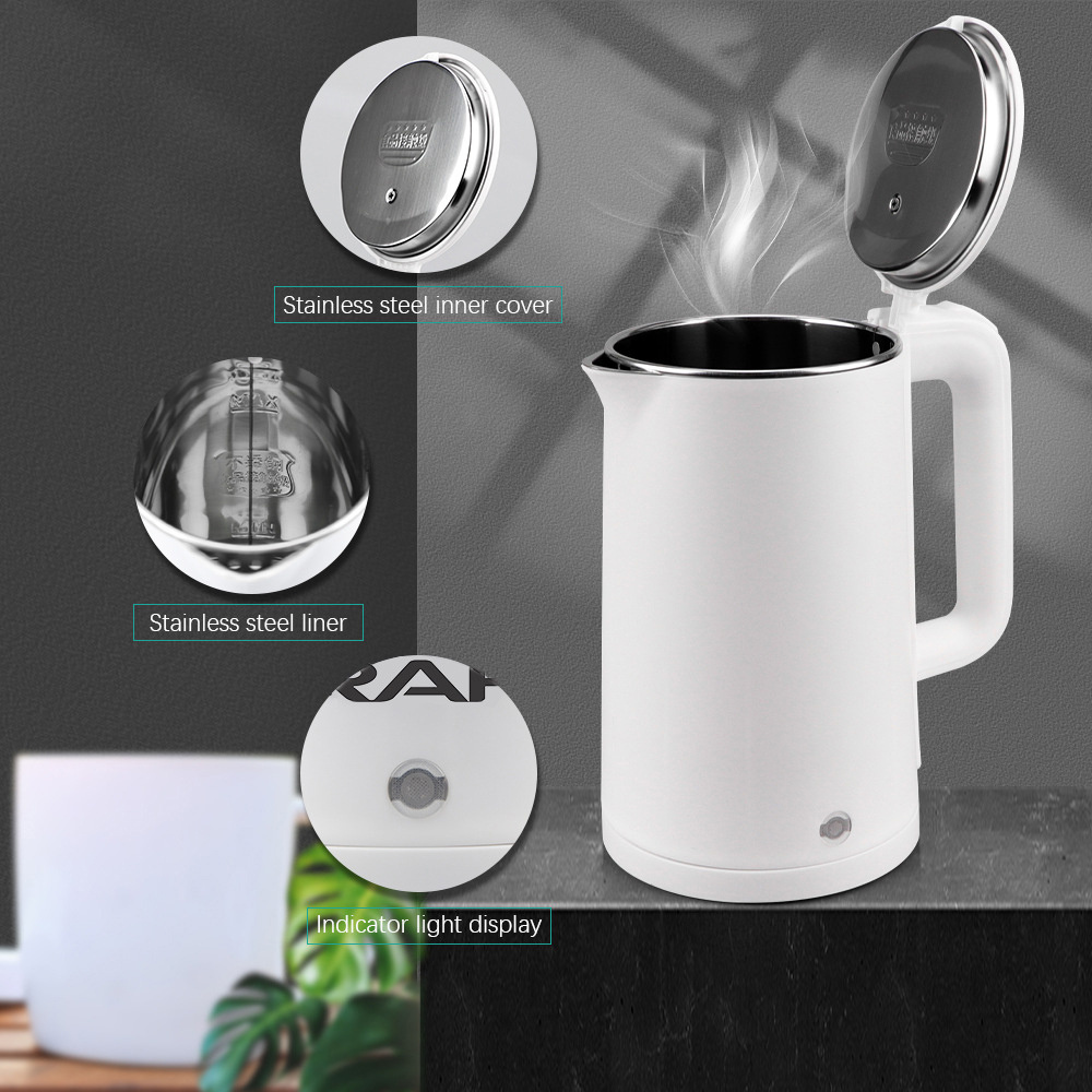 2000W 2.0L 220V Multifunction Electric Hot Fast Glass Water Heater Kettle Electric Tea Kettle