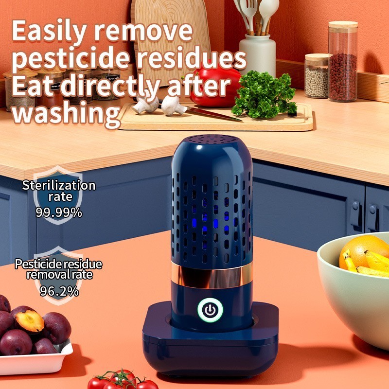 Good Sale Household Electric USB Vegetable And Fruit Cleaner Machine Portable Mini Safe Fruit Cleaner Device In Water