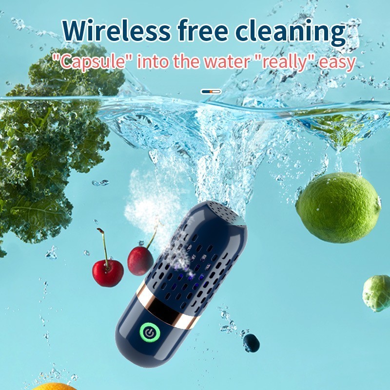 Good Sale Household Electric USB Vegetable And Fruit Cleaner Machine Portable Mini Safe Fruit Cleaner Device In Water