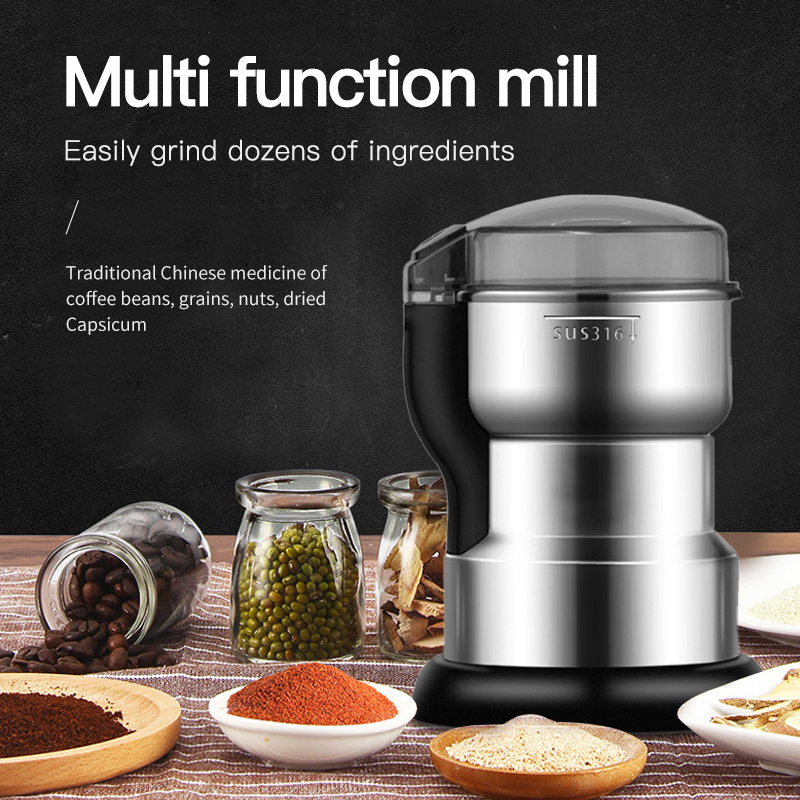 Multifunctional Professional Coffee Grinders Wholesale Buy 150W Shop Stainless Steel Burr Mini Coffee Machine With Grinder