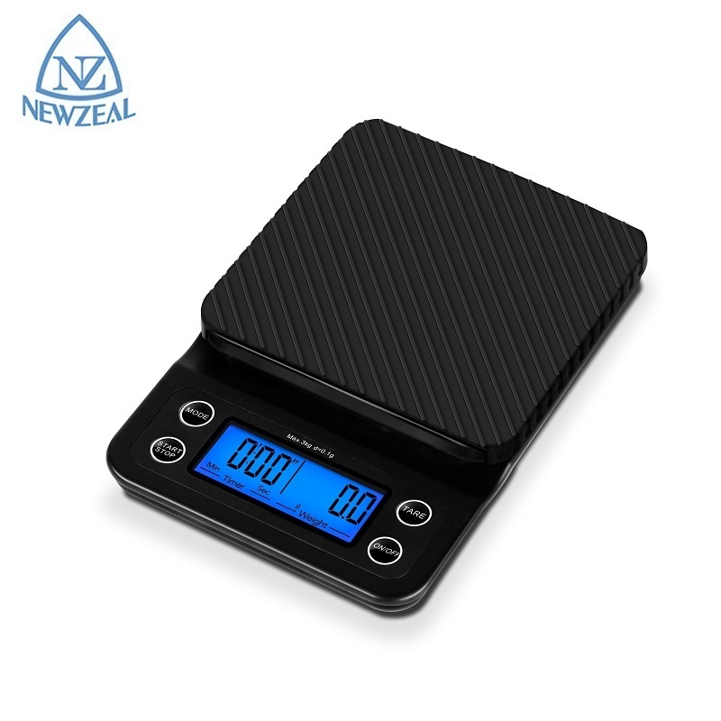 Good Quality Digital Coffee Scale Timer 3kg /0.1g Household kitchen Scale