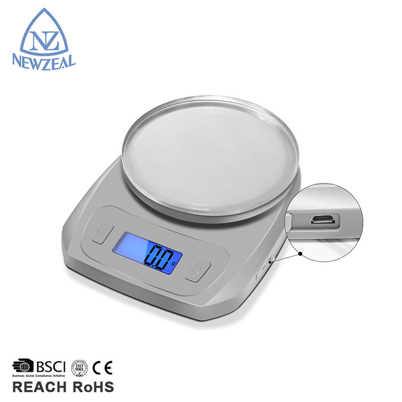 Retro Manual 5000G High Baking Calories Electric Digital Egg Weighing Kitchen Food Scale With Bowl