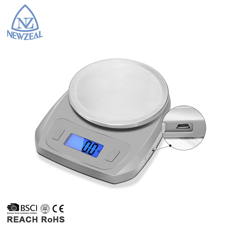 Retro Manual 5000G High Baking Calories Electric Digital Egg Weighing Kitchen Food Scale With Bowl