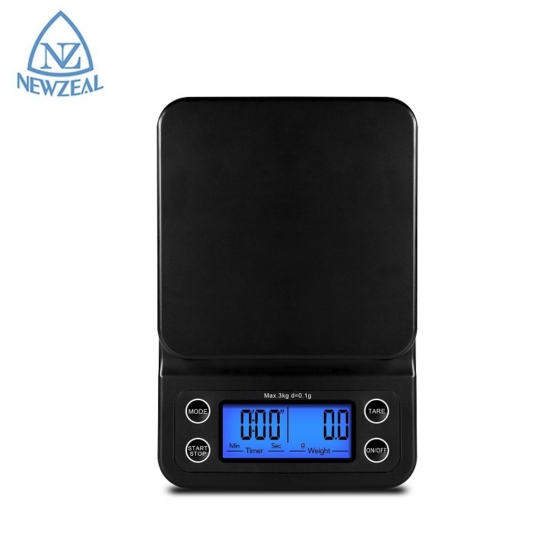 Good Quality Digital Coffee Scale Timer 3kg /0.1g Household kitchen Scale