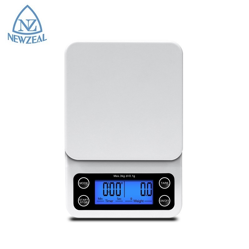 Good Quality Digital Coffee Scale Timer 3kg /0.1g Household kitchen Scale