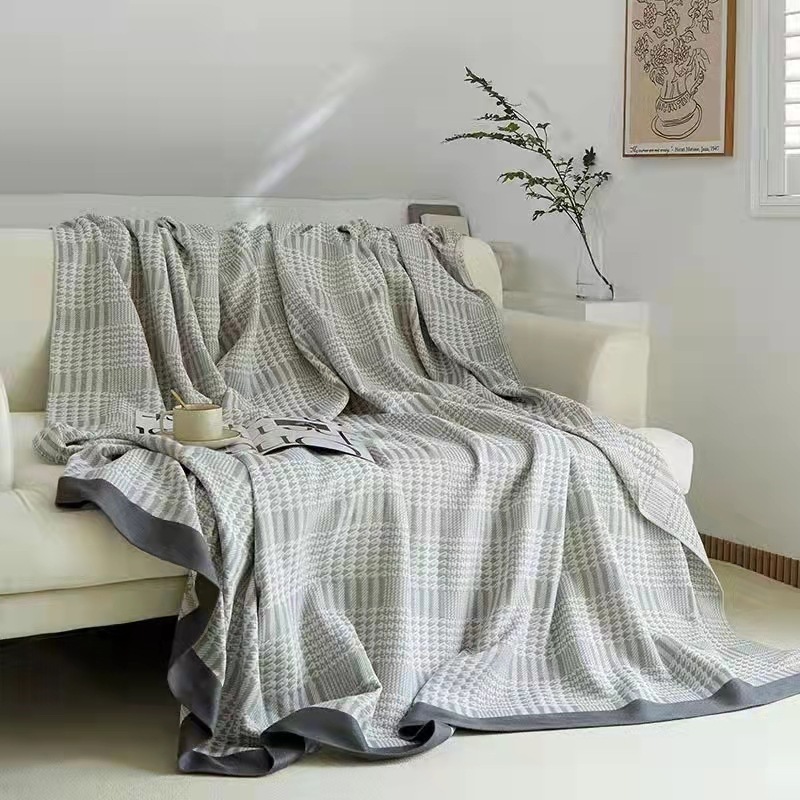 Bamboo Cooling Blanket - Soft Thin Summer Blankets for Hot Sleepers, Lightweight Chill Blanket