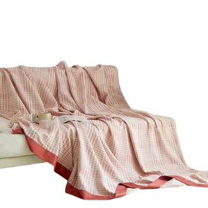 Bamboo Cooling Blanket - Soft Thin Summer Blankets for Hot Sleepers, Lightweight Chill Blanket