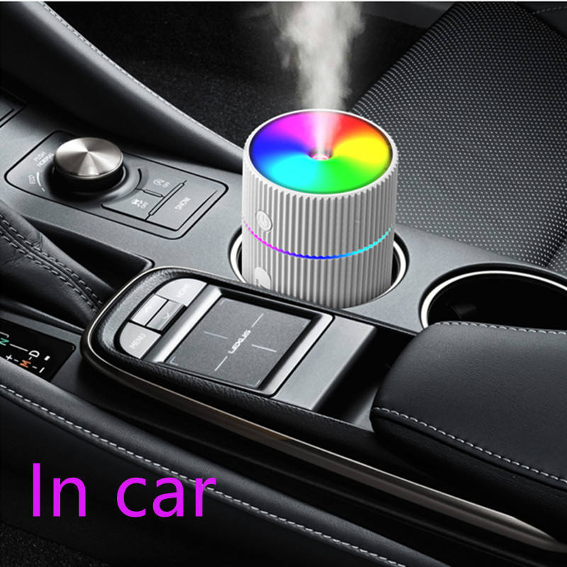 200ml Home Air Fresheners Essential Oil Diffuser Spray H2o Cool Mist Rgb Led Light Colorful Portable Mini Usb Car Air Humidifier