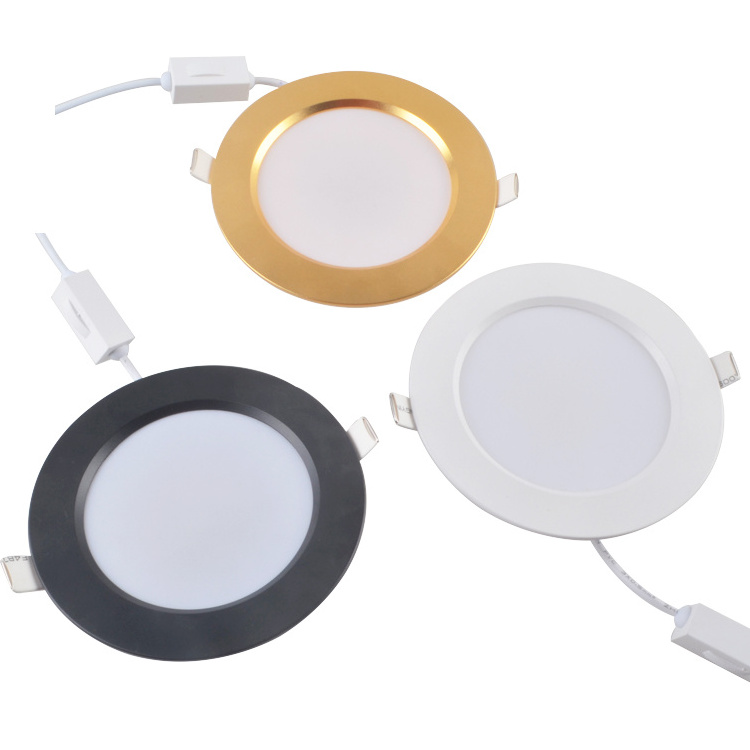 5w 7w 12w Commercial Office Panel Light Recessed Cob Led Spot Downlight Ceiling Lights For Home