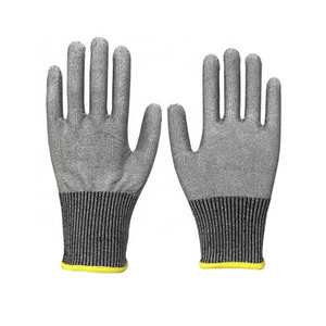 A6 cut resistant HPPE knit kitchen cooking safety meat cutting hand protective glove for cutting