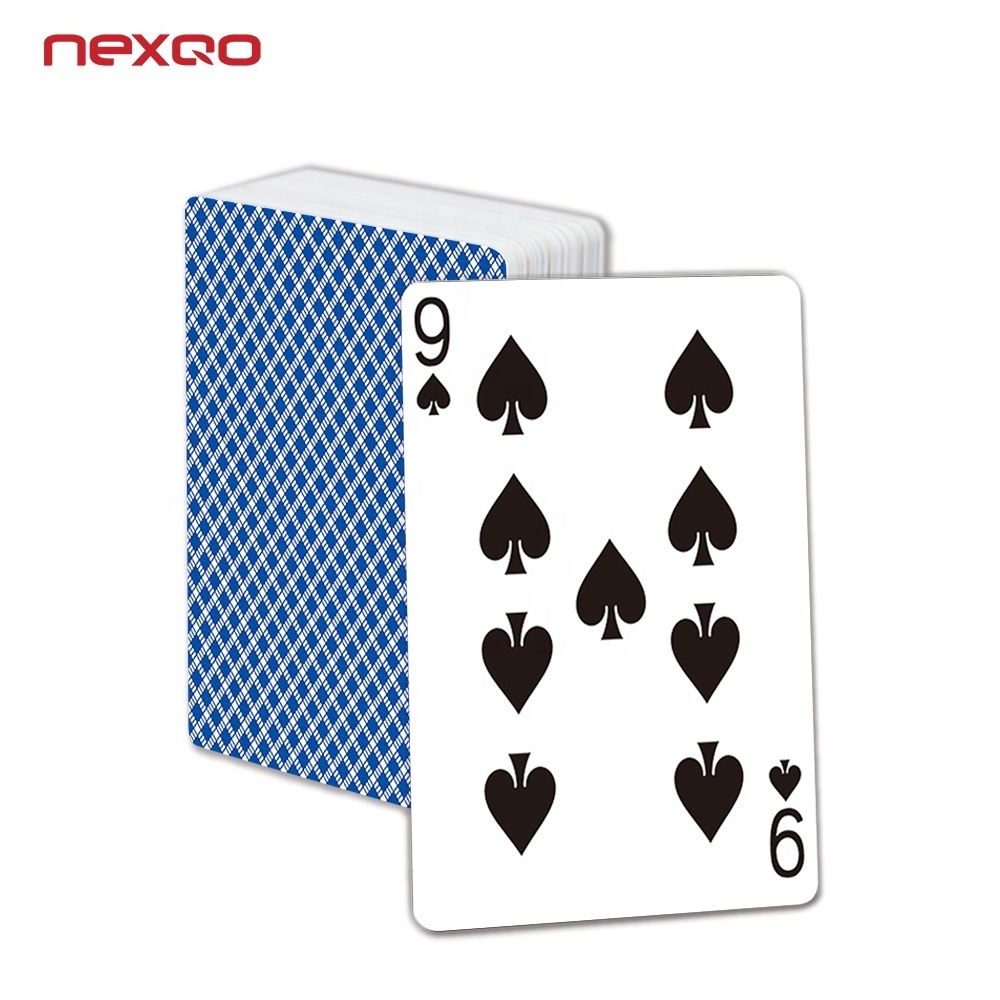 Full deck 54 pcs cards with customized design rfid playing card