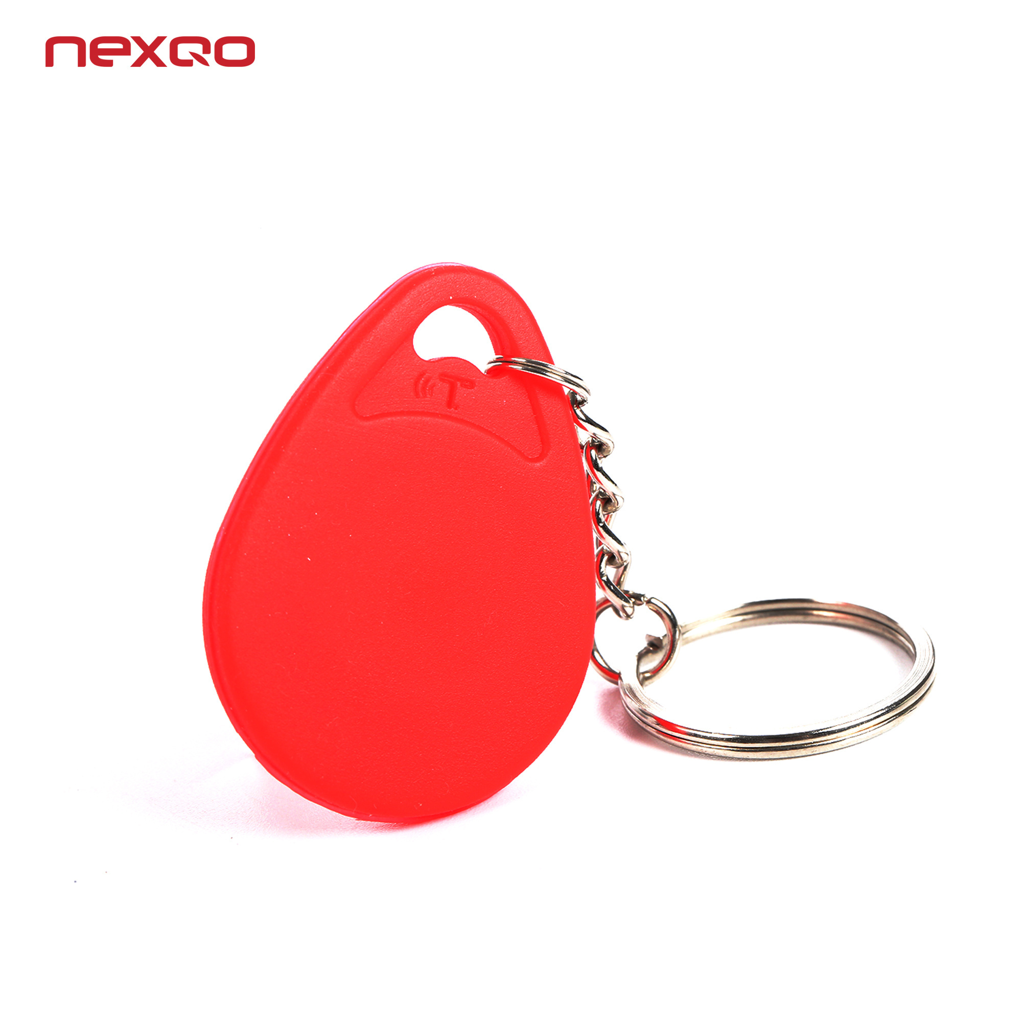 125KHz LF EM4305 T5577 / 13.56MHz HF F08 RFID Tag Rewritable Keyfob with Keychain