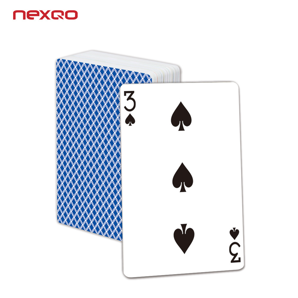 RFID Poker PVC Playing Card HF 13.56MHz Anti-collision Customized Logo