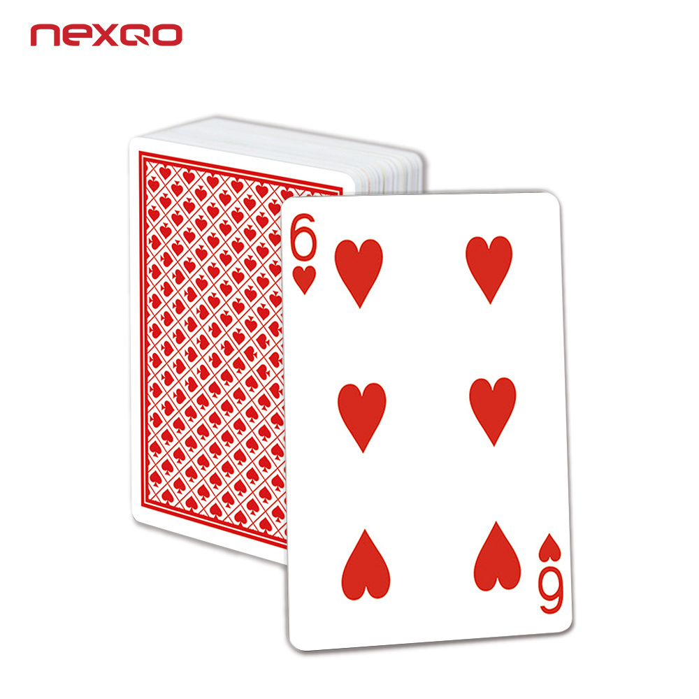 Full deck 54 pcs cards with customized design rfid playing card