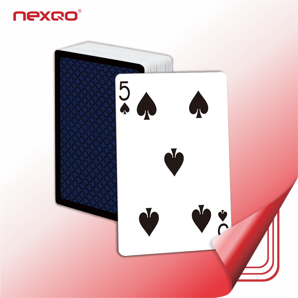 Customized RFID PVC UHF Paper Playing Cards Poker Set Poker Cards