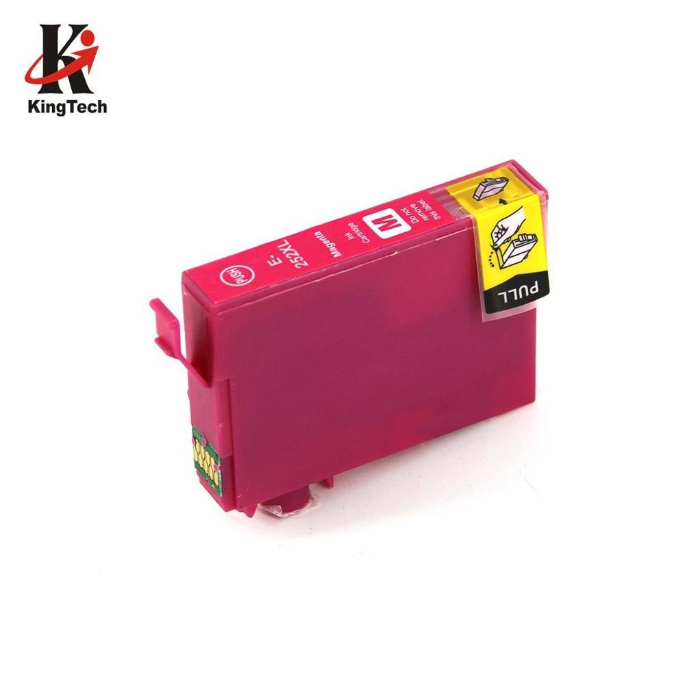 KingTech Compatible 252 252xl  Color Ink Cartridge For WF3620 WF3640 WF7610 WF7620 wf-7710 WF-7210