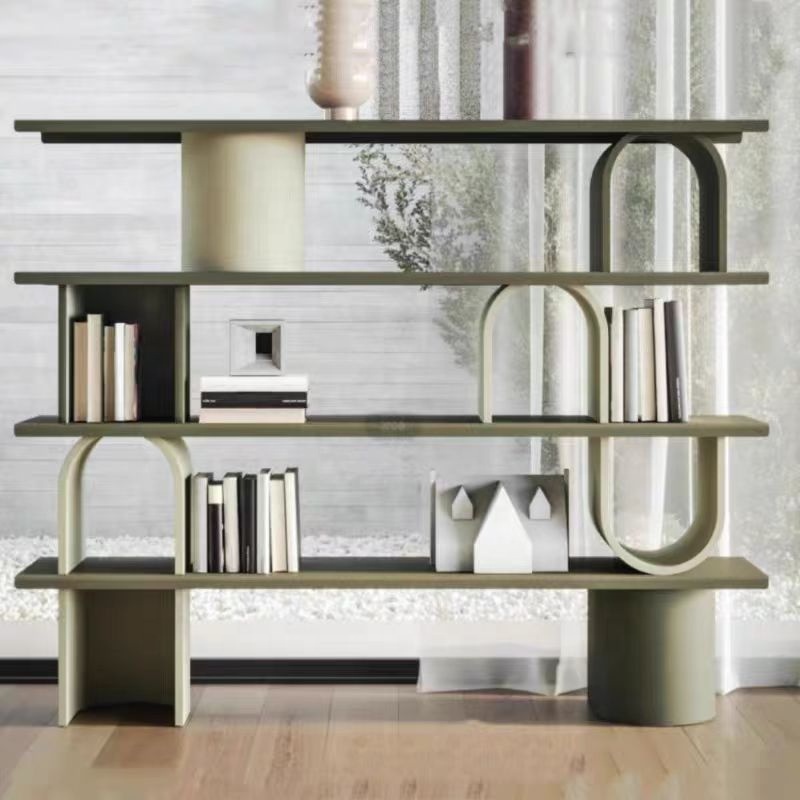 Free wheeling Modular Bookcase Custom Living Room Display Cabinet Shelves Office Showroom Display Shelves Basement Stock Shelves