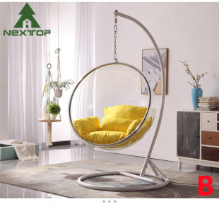 Modern Creative Design Home Furniture Bubble Chair Sofa Space Transparent Hemisphere Hanging Chair For Living Room