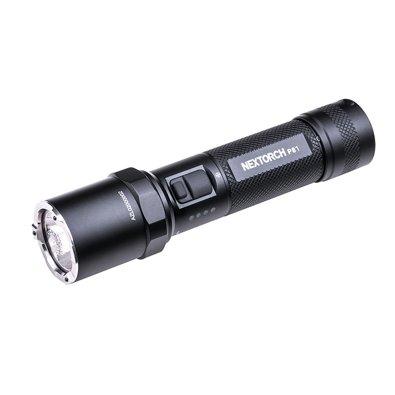 Nextorch linterna P80 1600lumen Tactical work LED flashlight strobe torch light USB rechargeable  torch light