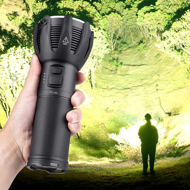 High power LED flashlights Nextorch 150000 lumen saint torch 30C flashlight work light lantern for camping hiking