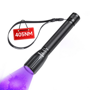 405nm Ultra Violet Torch Lanterna AA Battery Powered Portable Black Lights Detector for Dog Urine Pet Stain UV led Flashlight