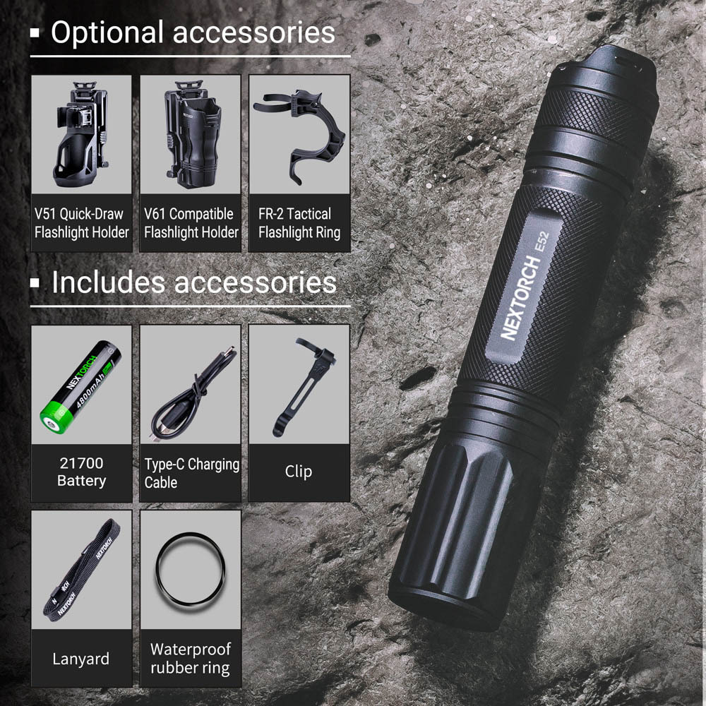 2500 lumen most powerful flashlight rechargeable waterproof usb portable flashlight for outdoor