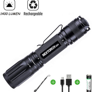 2500 lumen most powerful flashlight rechargeable waterproof usb portable flashlight for outdoor