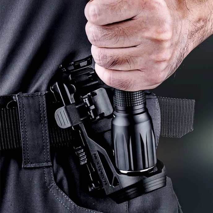 360 degree rotation flashlight holder Tactical torch holster belt other accessories supplies