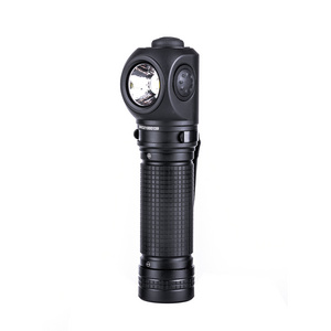 P10 1400 lumen waterproof self defence tactical torch light angle flash light red blue flash flashlight