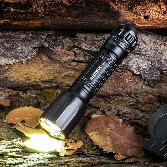 mini glow lights nextorch TA15 Multi-battery Compatibility self-defense stick  torchlight rechargeable led tactical flashlight