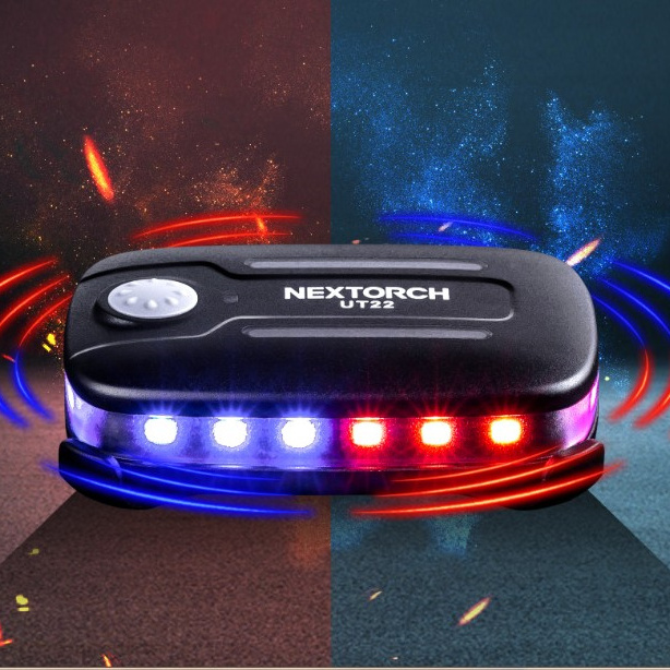 2022 Nextorch equipment  red blue shoulder  UT21 led light flash flashlight led light