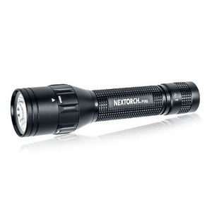 NEXTORCH P5G for Hunting and Light Source USB Rechargeable LED Flashlight and Outdoor Multicfunctional White and Green Camping