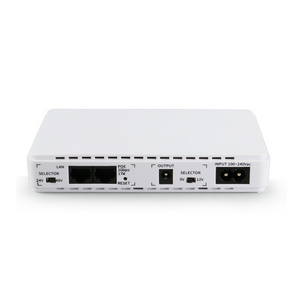 EX-TOP Mini DC UPS Manufacturer Custom Wifi Router Mini UPS 12v 8800mAh Lithium battery Home UPS with POE