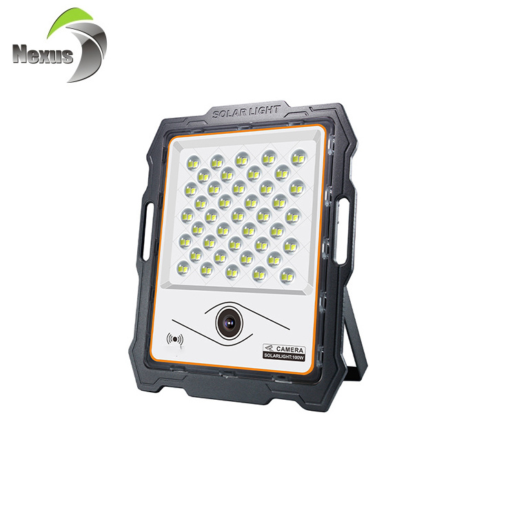 High Efficiency Remote Control Exterior Dimmable Industrial Rechargeable 100w 200w 300w 400w Led Solar Flood Light