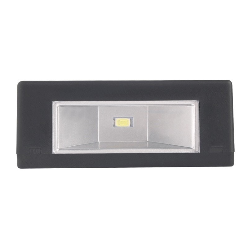 Wholesales Outdoor Garden Park Lighting IP65 Waterproof Stair Corner Light ABS Exterior Led Solar Wall Lamp