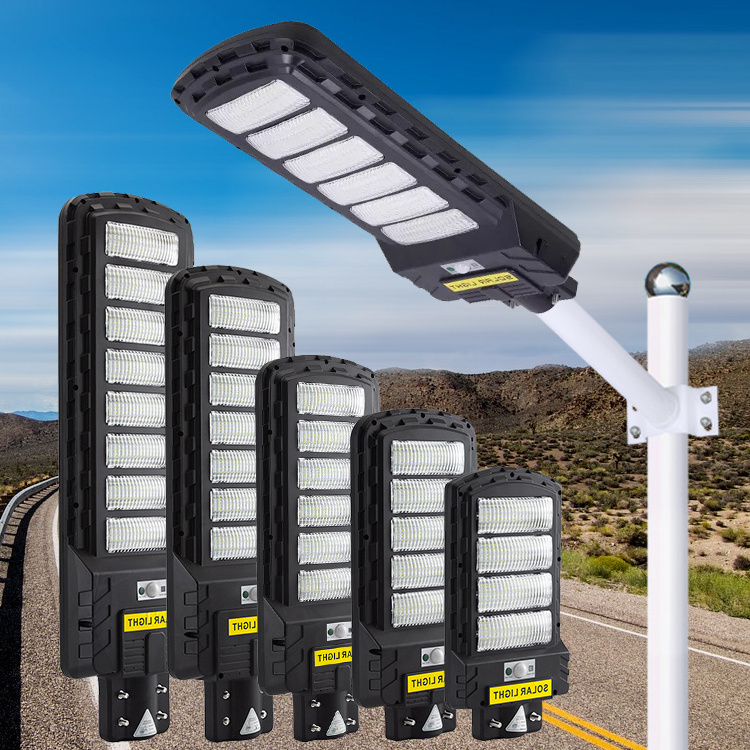 Wholesale Price ABS IP65 Outdoor Highway 100W 150W 200W 250W 300W Integrated All In One Led Solar Street Light