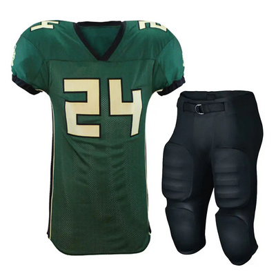 New Arrival American Football Uniform Latest Design Comfortable Fabric American Football Uniform For Adult