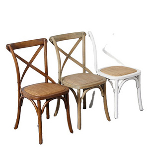 industrial metal frame stacking chairs stackable cross back wood chair for restaurant CY120