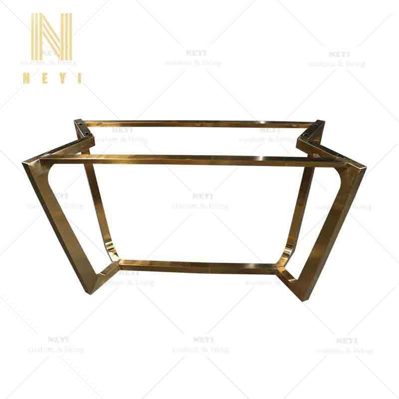 NEYI Manufacturer Table Legs Cast Iron Stainless Steel Restaurant Dining Metal Tulip Bar Table Base