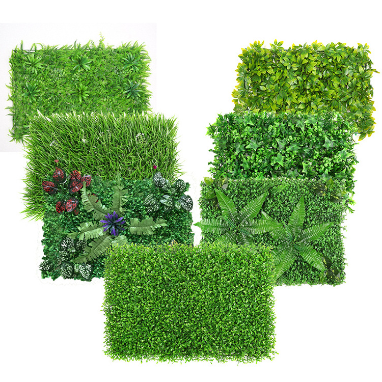 Wall Plants Panel Vertical Garden Green Ceiling Decoration Artificial Plant